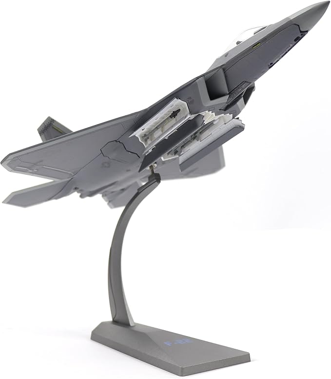 1/72 F-22 Raptor Model Diecast Airplane Fighter Model for Collections and Gift (TY 325 FW)