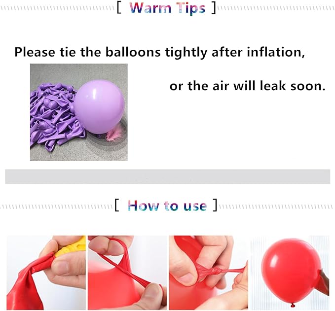 5 inch Pastel Purple Party Balloons, 100 pcs Mini Macaron Purple Latex Balloons for Birthday Wedding Baby Shower Decorations(Pastel Purple)