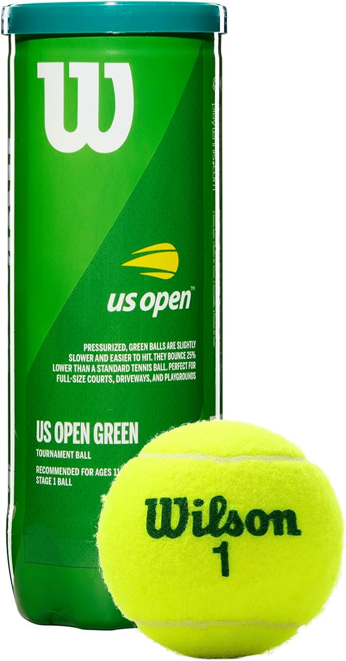 Wilson US Open Youth Tennis Balls - 3 Balls