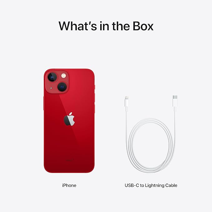 Apple iPhone 13 Mini, 256GB, Product Red - Unlocked (Renewed Premium)