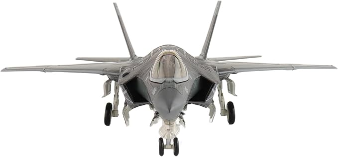 Hobbymaster | 1:72 Scale Model Military Aircrafts | F-35C Black Chrome XE-105/168842, US Navy, August 2022 | Model HA6212