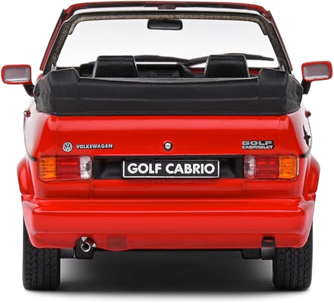 Solido 1:43 Volkswagen Golf MKI Convertible SPORTLINE RED 1992