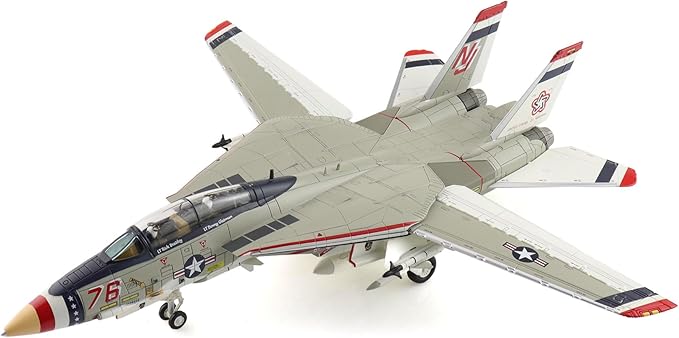 Hobby Master | 1:72 Scale Diecast Military Aircraft Replica | F-14A Bicentennial Scheme 159616, VF-124, 1976 | Model HA5259