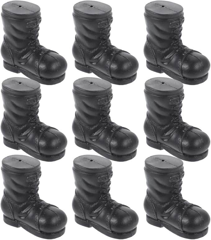 IMIKEYA Santa Boots Decor 10PCS Christmas Santa Accessories for Party Favors DIY