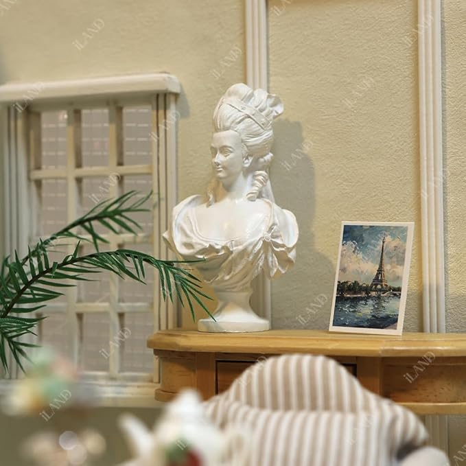 iland Dollhouse Decor, Dollhouse Wallpaper on 1/12 1/6 Scale, Thickened Wall Covering with Texture of Diatom Effect (Cream Yellow Diatommud Texture)