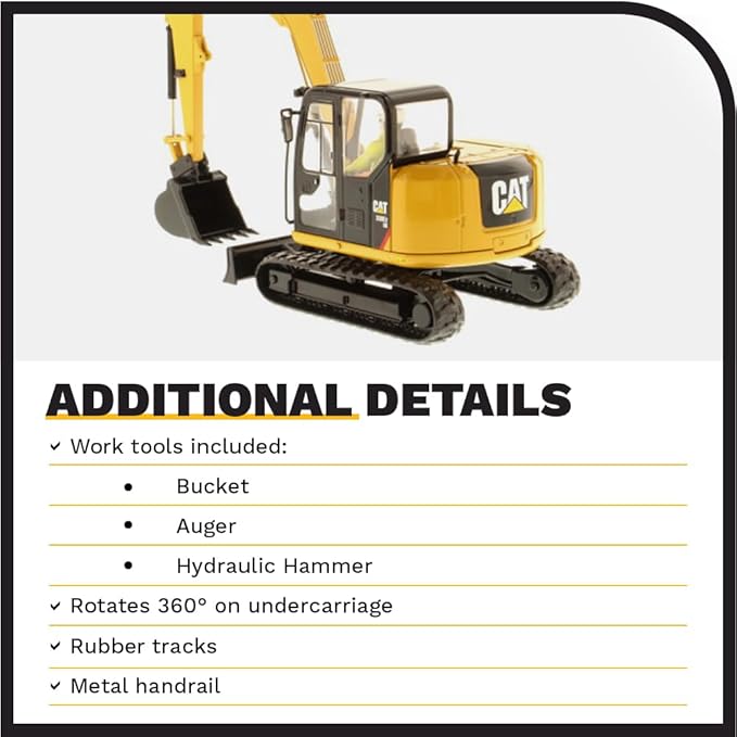 Caterpillar 308E2 CR SB Mini Hydraulic Excavator High Line Series Vehicle