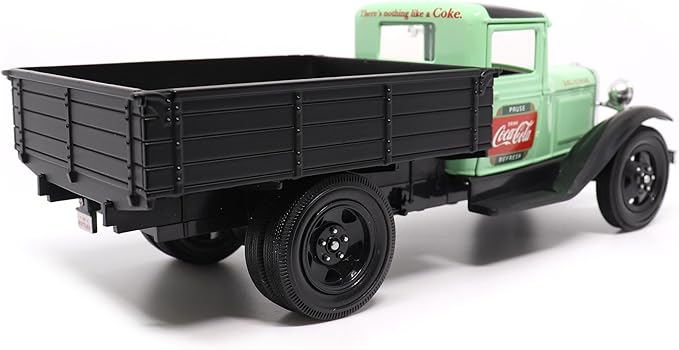 Motor city classics Coca-Cola Diecast Collectible | 1931 Ford Model AA (Green Version) 1:24 Scale 424024 Officially Licensed