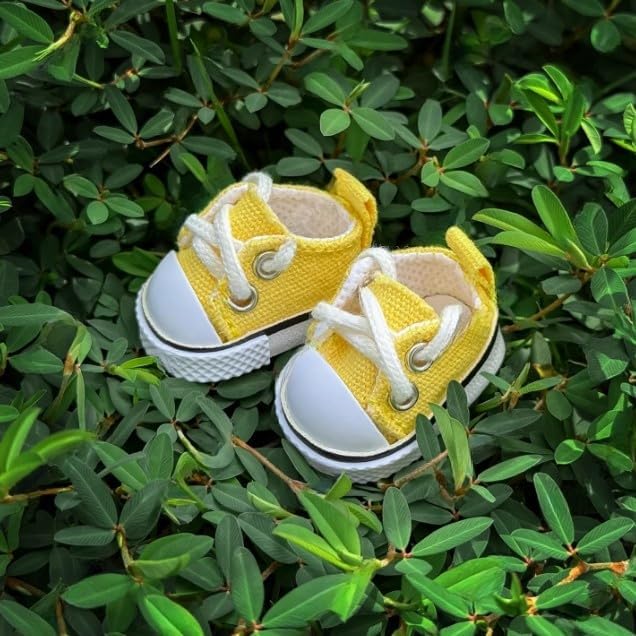 Compatible with Labubu Doll Shoes for 17cm Doll,Shoes Used for Labubu Accessories (F-Fellow)