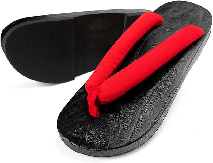 Cutey May Japanese Wooden Clogs Geta Slippers