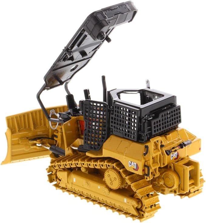 1:50 Cat D5 XR Fire Suppression Dozer - High Line Series by Diecast Masters - 85955