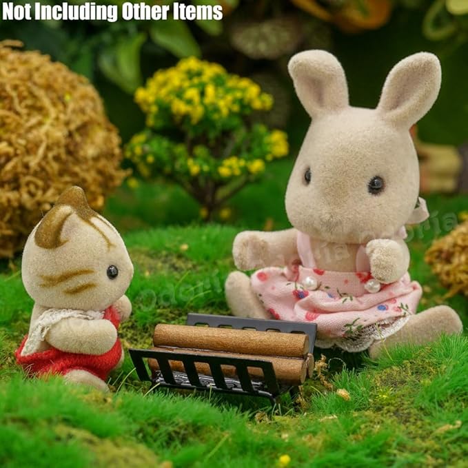 Odoria 1/24 Miniature Logs with Holder Dollhouse Decoration Accessories