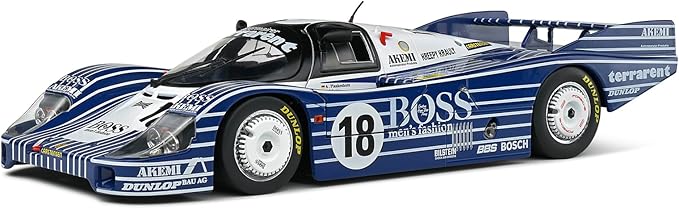 Solido 1:18 Porsche 956LH #18 Black