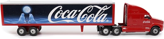 Motor City Classics Bears and Moon Long Hauler (1:87 Scale), White/Blue
