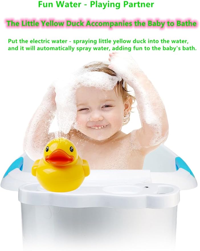 Baby Bath Toys, Duck Sprinkler Fountain for Toddlers Infant Bathtub & Pool Water Play Toy, Fun Gift for Boys Girls