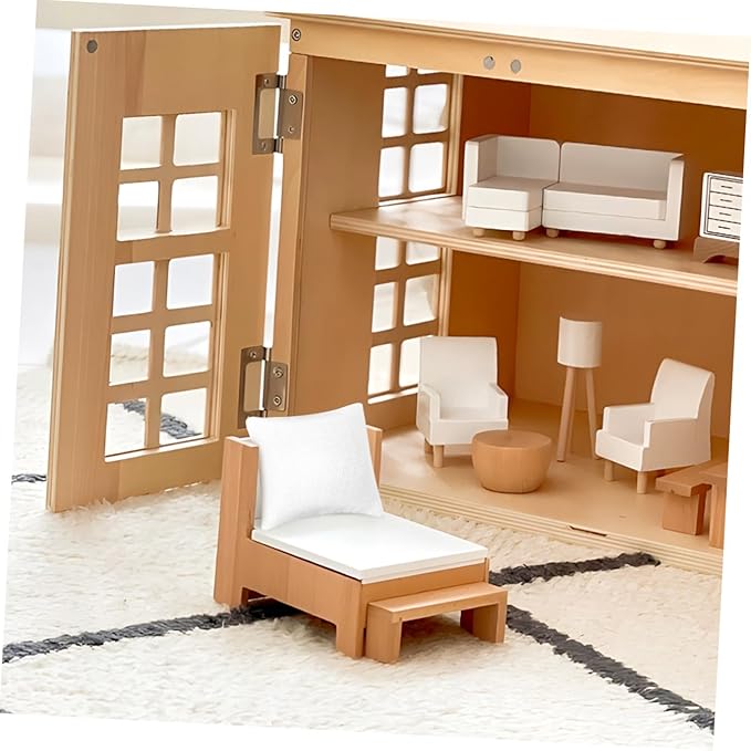 Milisten 6Pcs Scale Mini House Decoration Cozy Cloth Accents for Dollhouse Interiors