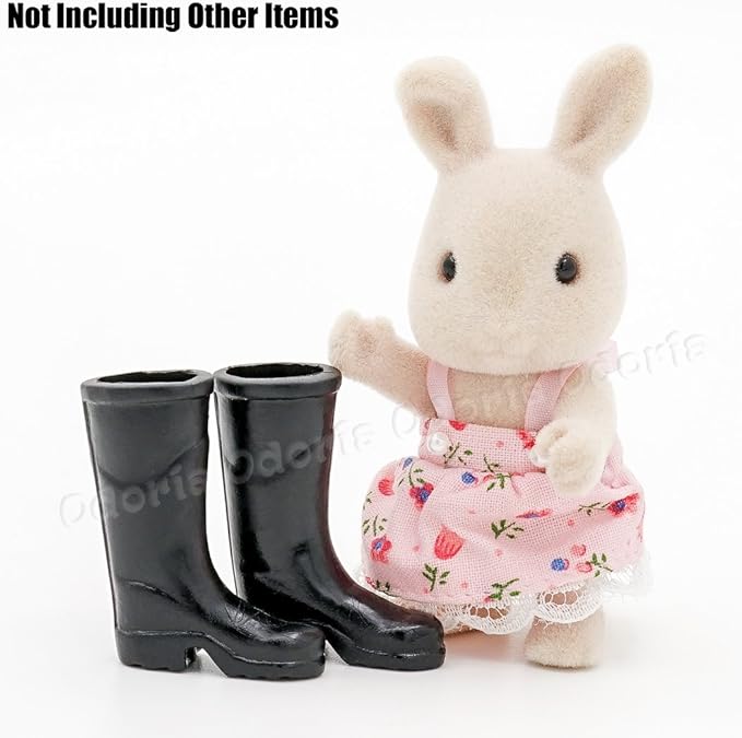 Odoria 1/12 Miniature Rubber Boots Dollhouse Garden Accessories