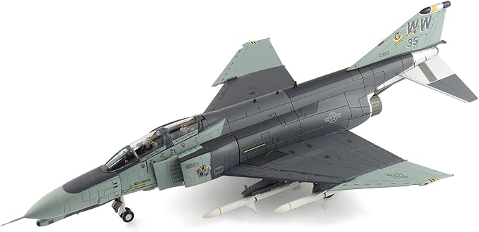 Hobby Master | 1:72 Scale Diecast Military Aircraft Replica | F-4G Wild Weasels 69-7253, 561 TFS/35 TFW, George AFB, 1991 | Model HA19075