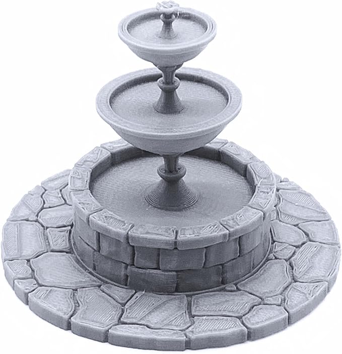 EnderToys Town Square – DND Terrain & Scenery for 28mm Tabletop Miniatures