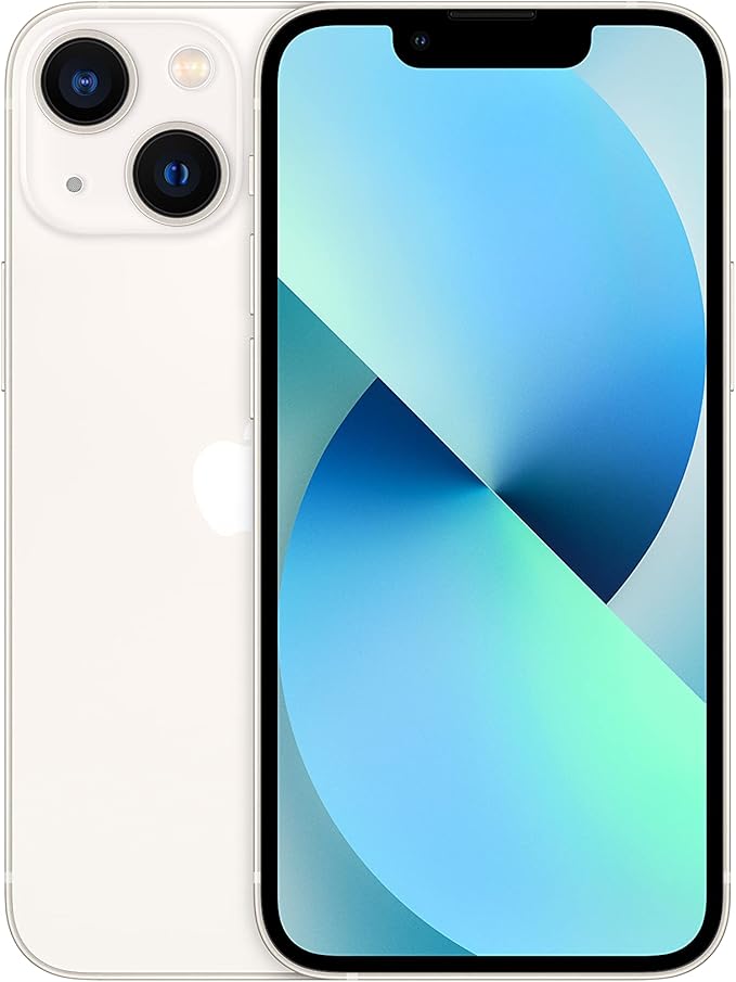 Apple iPhone 13 Mini, 256GB, Starlight - Unlocked (Renewed Premium)