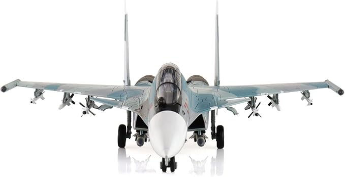 Hobby Master | 1:72 Scale Diecast Military Aircraft Replica | Su-30SM Red 57/RF-61768, Russian Air Force, 2018 | Model HA9512