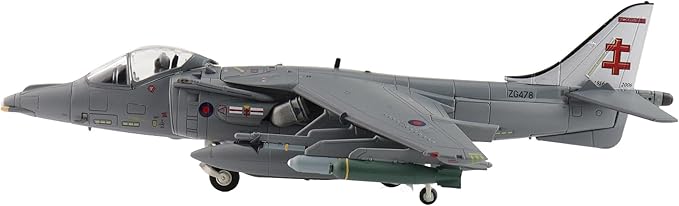 Hobby Master | 1:72 Scale Diecast Military Aircraft Replica | Harrier GR.9A ZG478, 41 (R) Sqn., RAF Coningsby Air Base, March 2006 | Model HA2651