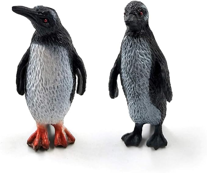 16Pcs Plastic Penguin Figurines, Cute Ocean Animal Penguin Figure Model Toys for Kids Children – Realistic & Detailed