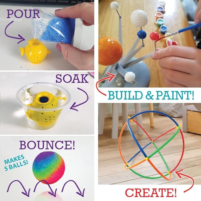 12-Month Kids Science Kit Subscription | 36 Hands-On STEM Projects for Boys & Girls Ages 7–12 | Includes 1 Full Year of No-Prep Experiments, Science Lessons & Live Online Classes | Educational Gift
