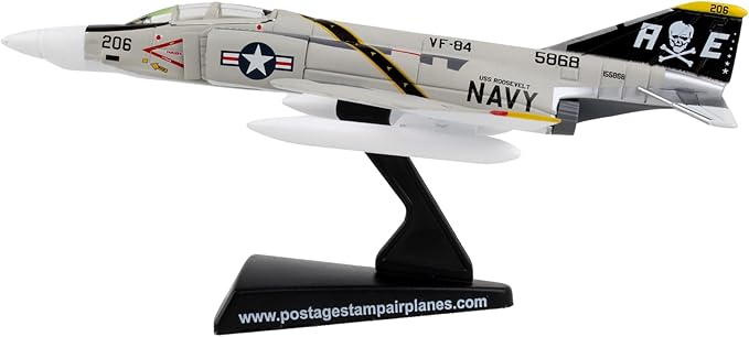 Daron Postage Stamp F4 Phantom II 1/155 Jolly Rogers VFA-84