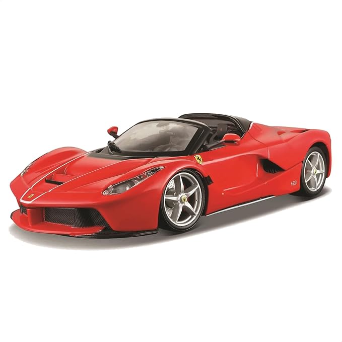 Bburago 1:24 Scale Race & Play Ferrari LaFerrari Aperta Die Cast Vehicle
