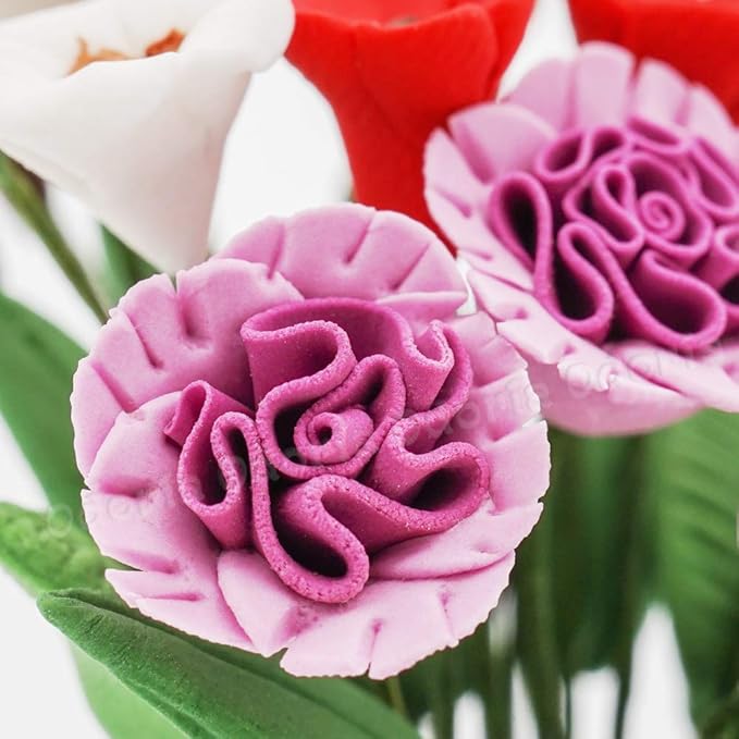 Odoria 1/12 Miniature Plants and Flowers Dollhouse Decoration Accessories