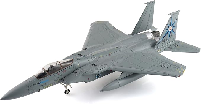 Hobby Master | 1:72 Scale Diecast Military Aircraft Replica | F-15A Eagle 76-0111, 318th FIS, USAF (with ASM-135 Missile) | Model HA4544