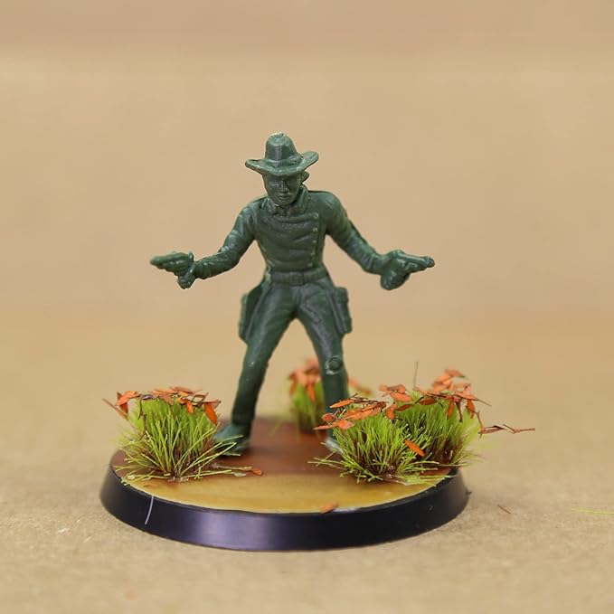 Miniature Vegetation Artificial Flower Cluster with Model Bases War Game Lowland Scenery (C)