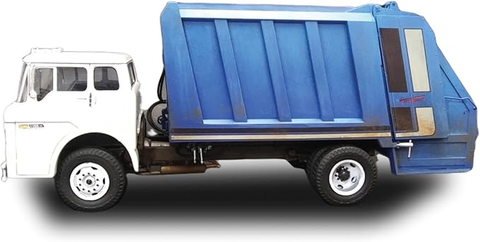 AMT Ford C-600 Gar Wood Load Packer Garbage Truck 1:25 Scale Model Kit