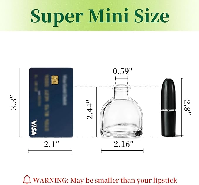 Hewory Mini Bud Vases for Centerpieces: 28pcs Small Glass Vase Bulk - Clear Tiny Vases for Wedding Baby Shower Birthday Party Events Table Decor