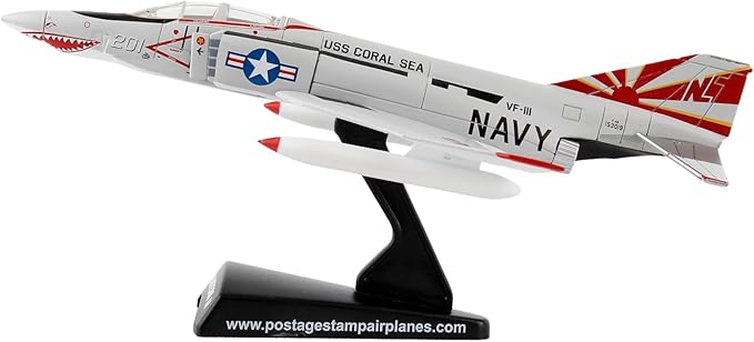 Daron Worldwide Trading Postage Stamp F-4B Phantom II Sundowners Vehicle (1/155 Scale)