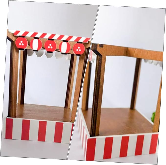 DECHOUS Lovely House Decor Realistic Miniature Model for Doll Supplies for Living Room Bedroom Dining Room Chic Design for Summer Party Miniature Adornment for Scenes
