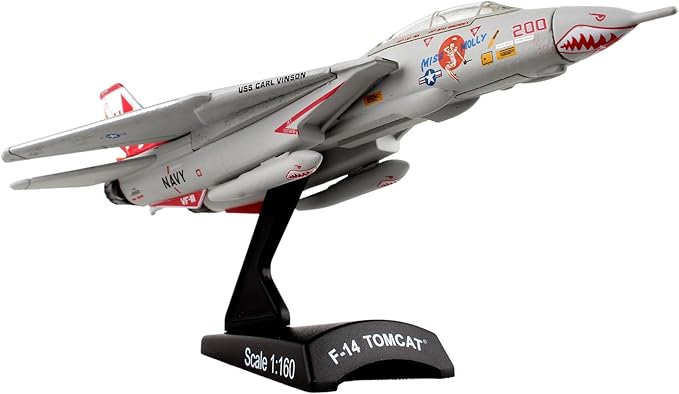 Daron Postage Stamp PS5383-4 USN F-14 Tomcat Miss Molly 1: 160 PS5383-4, Brown/A