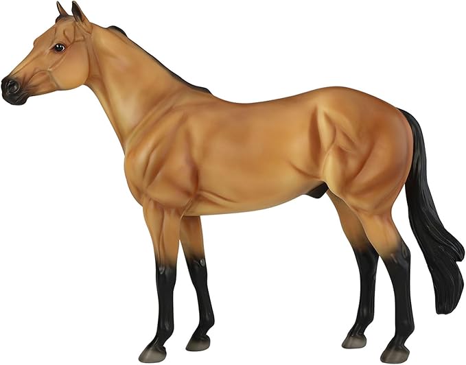 Breyer Horses Traditional Series | The Ideal Series | Buckskin by Orren Mixer | Horse Figurine | 11.5" L X 8.5" H | Model #B-TR-10248