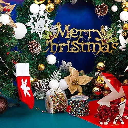 Tuanse 32.8 ft Dollhouse Fake String Lights Decorations Miniature Light String Crafts for Dollhouse Furniture Accessories Wedding Party Decor(Classic)