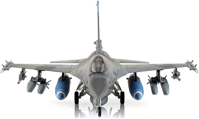 Hobby Master | 1:72 Scale Diecast Military Aircraft Replica | F-16 336 Mira 80 Years Scheme 018, Hellenic Air Force, 2023 (w/ 2 x GBU-24; 2 x AGM-65) | Model HA38099
