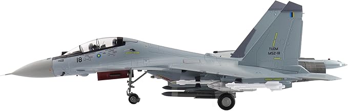 Hobby Master | 1:72 Scale Diecast Military Aircraft Replica | Su-30MKM M52-18, TUDM, Lima 2019 | Model HA9509