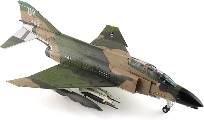 Hobby Master | 1:72 Scale Diecast Military Aircraft Replica | F-4D Phantom II MIG Killer 66-7463, 665th TFS, 432nd TRW, Thailand, Oct 1972 | Model HA19073