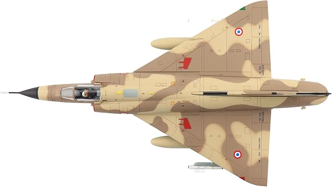 Hobby Master | 1:72 Scale Diecast Military Aircraft Replica | Mirage IIIC 87/10-LB, EC 03/010 Vexin, Armée de ľ Air, Djibouti, October 1984 | Model HA9802