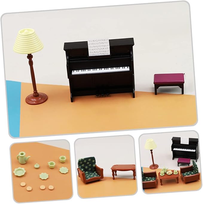 Kisangel 1set Realistic Miniature Dollhouse Furniture Decorative Mini House Accessories for Crafts and Projects and Stylish Mini Decor for Home Landscaping and Doll Scenes