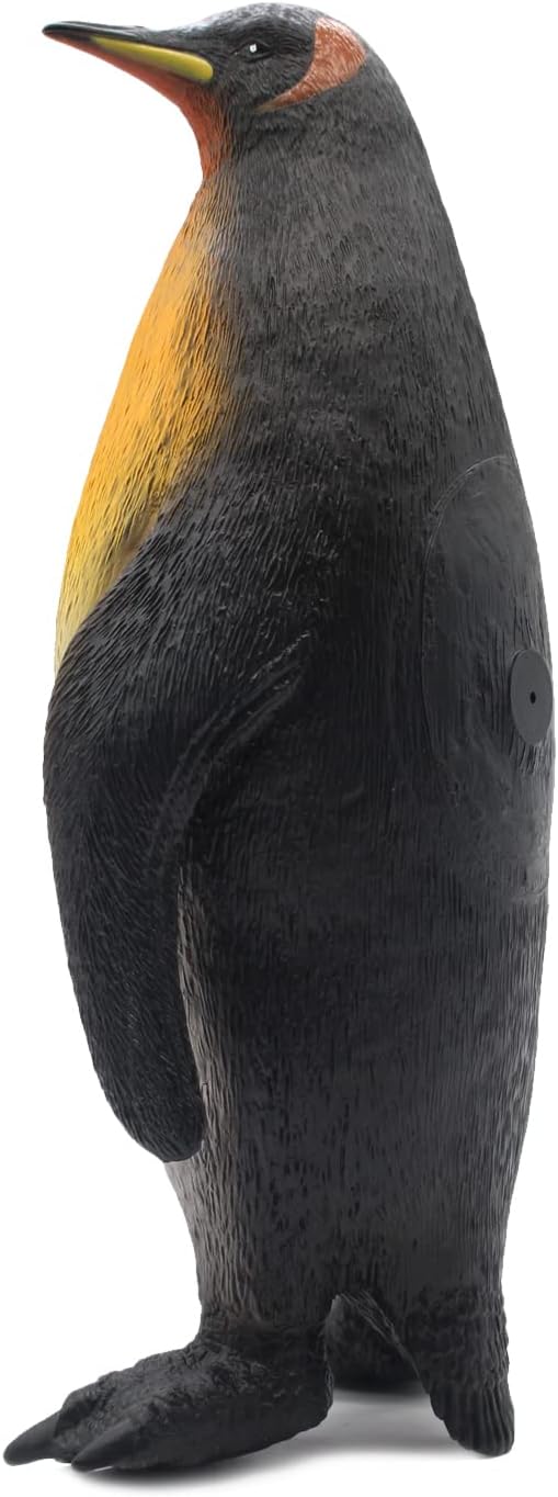 SmilerSmile Simulated Ocean Big Animal, One pc 15Inch Soft Filled Rubber Sea Educational Toys (Penguin)