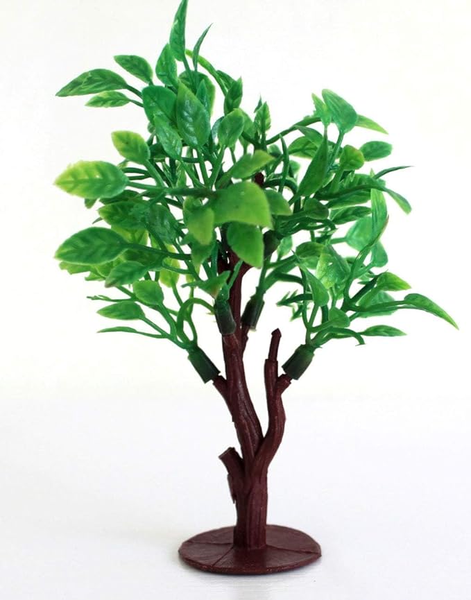 Upgrade Trees Cake Decorations, OrgMemory Model Trees with Bases, (19pcs, 3"-5.5"/7.5-14 cm), Ho Scale Trees, Diorama Supplies for Crafts or Cake Decorations