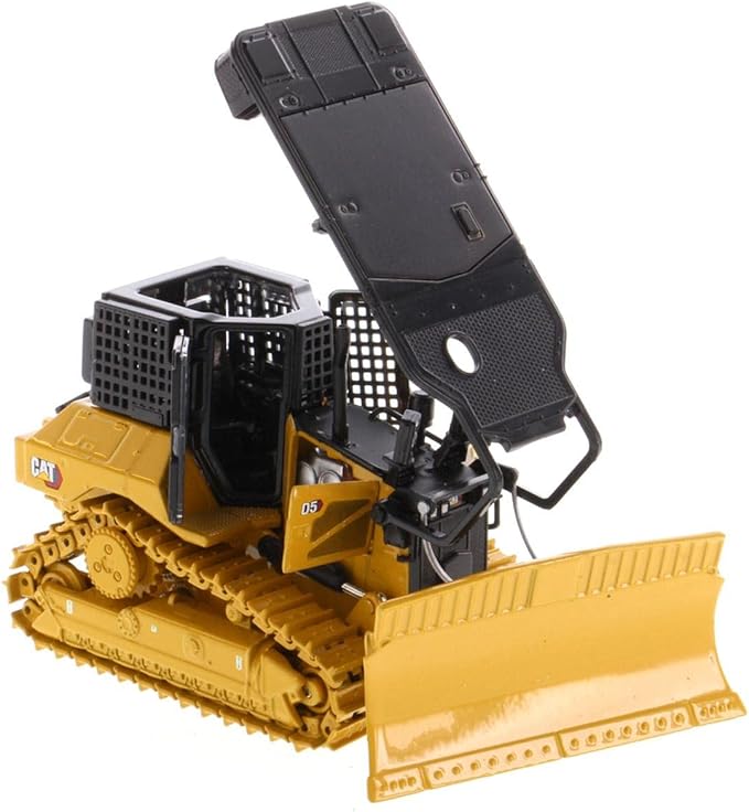 1:50 Cat D5 XR Fire Suppression Dozer - High Line Series by Diecast Masters - 85955