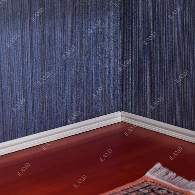 iland Miniature Dollhouse Accessories, Dollhouse Wallpaper on 1/12 1/6 Scale, Thickened 3pcs with 3D Embossed Stripes (Star Trail Embossed Texture)