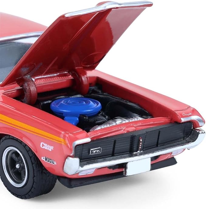 Greenlight Collectibles 13370-A Muscle Series 30-1:64 Scale Diecast Model - 1969 Mercury Cougar Eliminator - Dyno Don