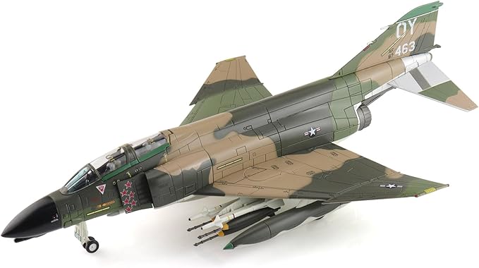 Hobby Master | 1:72 Scale Diecast Military Aircraft Replica | F-4D Phantom II MIG Killer 66-7463, 665th TFS, 432nd TRW, Thailand, Oct 1972 | Model HA19073